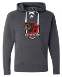 New!! Mens Hockey Lace Hoodie - 5 Colors & Choice of Logo