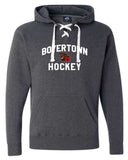 New!! Mens Hockey Lace Hoodie - 5 Colors & Choice of Logo