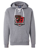 New!! Mens Hockey Lace Hoodie - 5 Colors & Choice of Logo