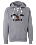 New!! Mens Hockey Lace Hoodie - 5 Colors & Choice of Logo