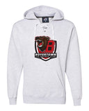New!! Hockey Lace Hoodie (Youth sizes) - 5 Colors & Choice of Logo