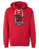 New!! Mens Hockey Lace Hoodie - 5 Colors & Choice of Logo