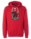 New!! Hockey Lace Hoodie (Youth sizes) - 5 Colors & Choice of Logo