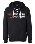 New!! Mens Hockey Lace Hoodie - 5 Colors & Choice of Logo