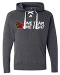 New!! Hockey Lace Hoodie (Youth sizes) - 5 Colors & Choice of Logo
