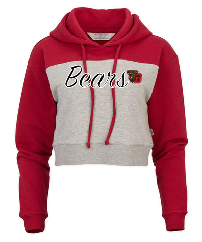 New!! Boxercraft Women's Cropped Fleece Hoodie