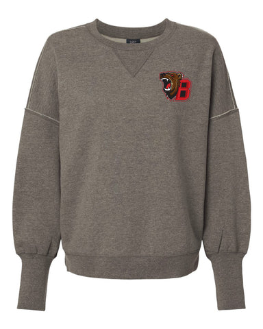 New!! Ladies MV Sport Drop Sleeve Crew