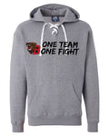 New!! Mens Hockey Lace Hoodie - 5 Colors & Choice of Logo