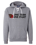 New!! Hockey Lace Hoodie (Youth sizes) - 5 Colors & Choice of Logo