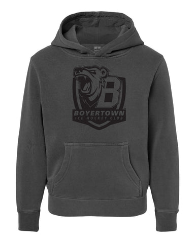 NEW!! Youth Tonal Independent Trading Midweight Pigmant Dyed Hoodie