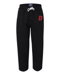 New!! Mens J. America Relaxed Open-Bottom Sweatpants