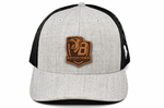 Branded Bills Flex Fit Snapback Trucker w/ Leather Patch
