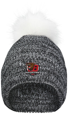 Pacific Headwear Faux Fur Pom Beanie